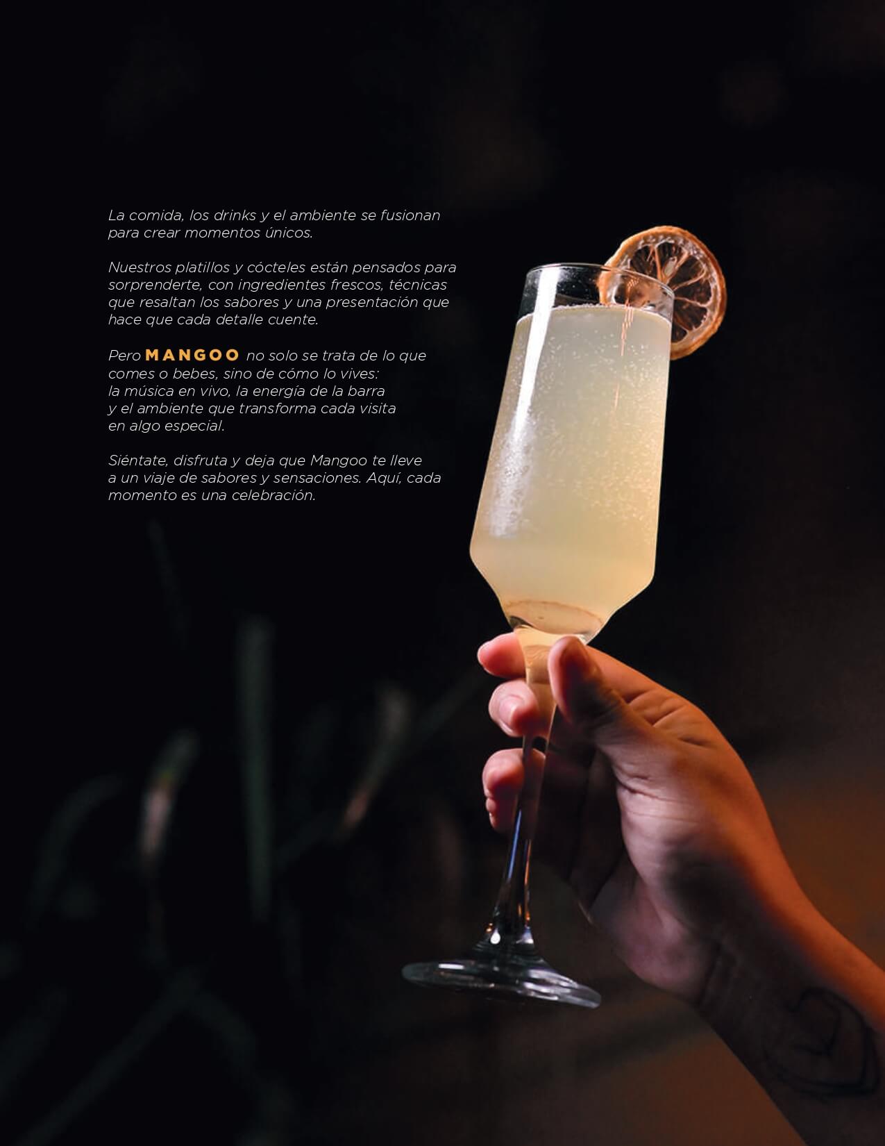 Menu Mangoo Restaurante