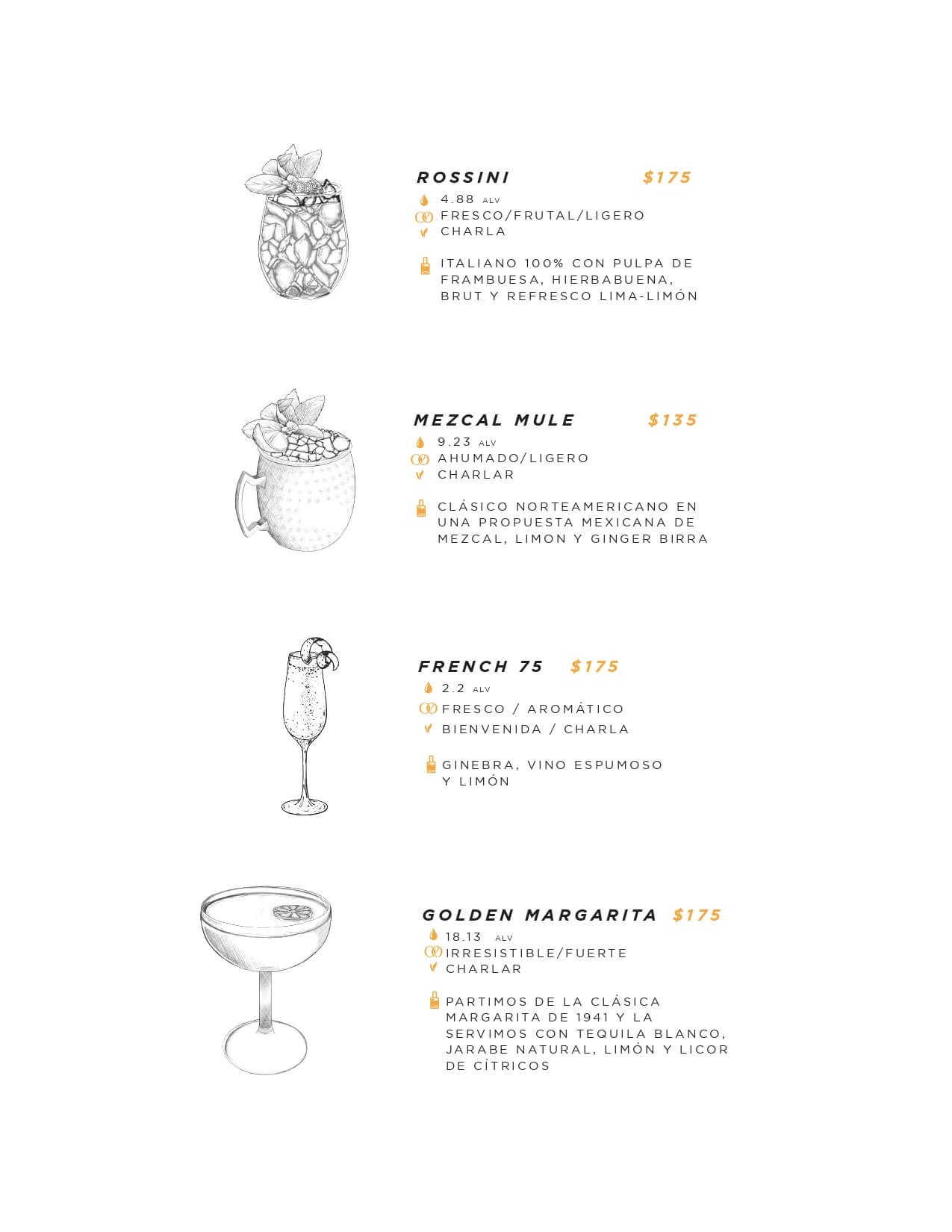 Menu Mangoo Restaurante